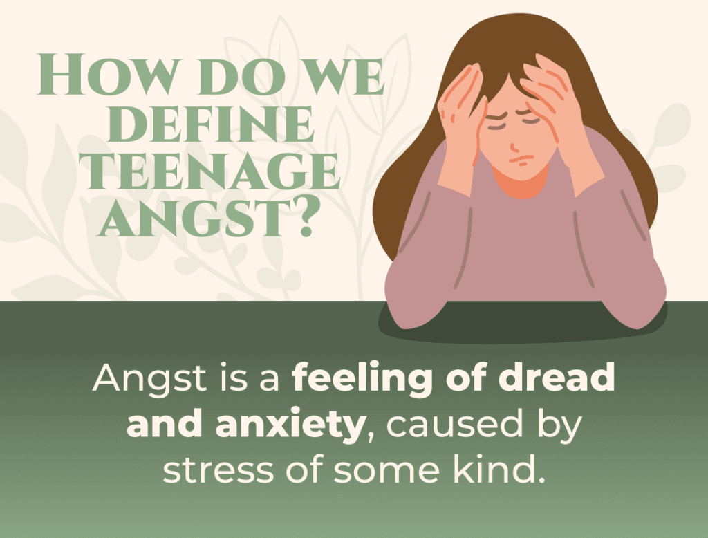 causes of teenage angst the uncertainty of growing up