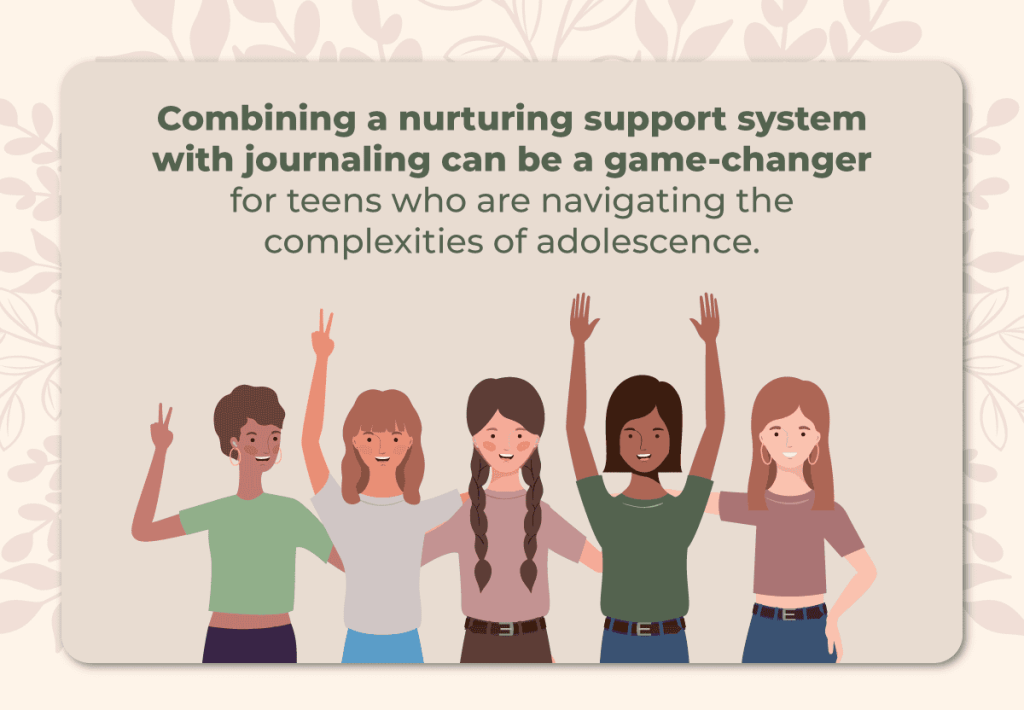 encouraging your teen to start a journaling habit that heals