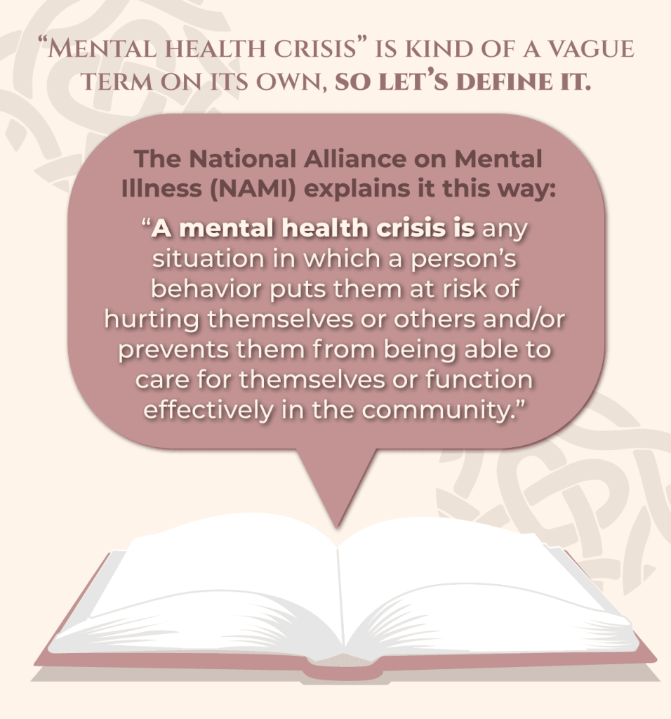 signs of a mental health crisis that requires additional support and a watchful eye signs of a mental health crisis that requires addictional support and a watchful eye