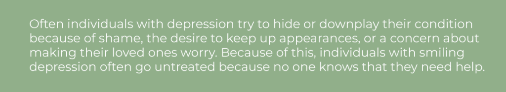 smiling depression treatment argyle