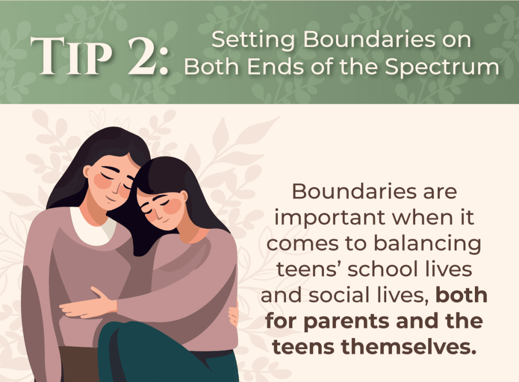 tip 2 setting boundaries on both ends of the spectrum